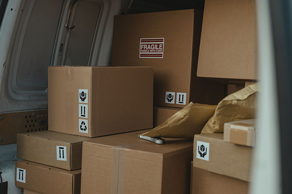 Packing and shipping boxes