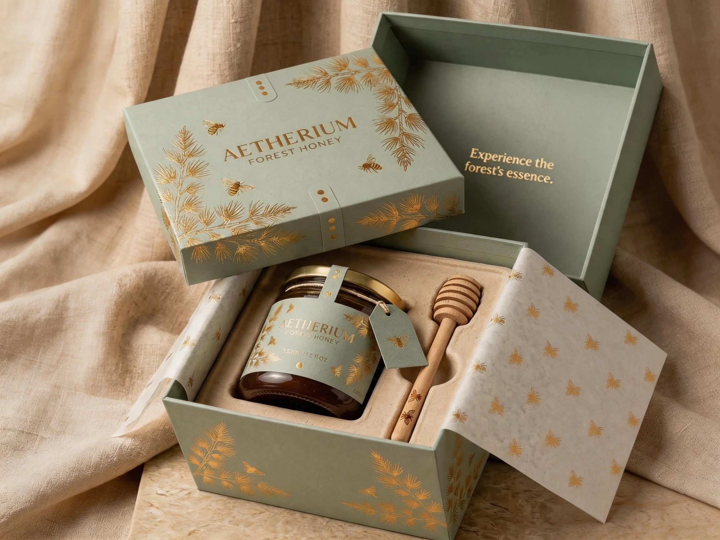 Jam and Honey Rigid Gift Box