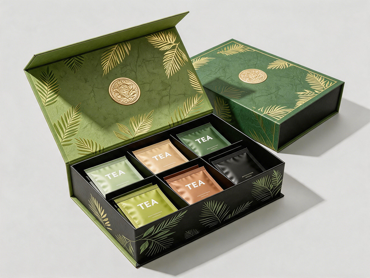 Clear Tea Display Box