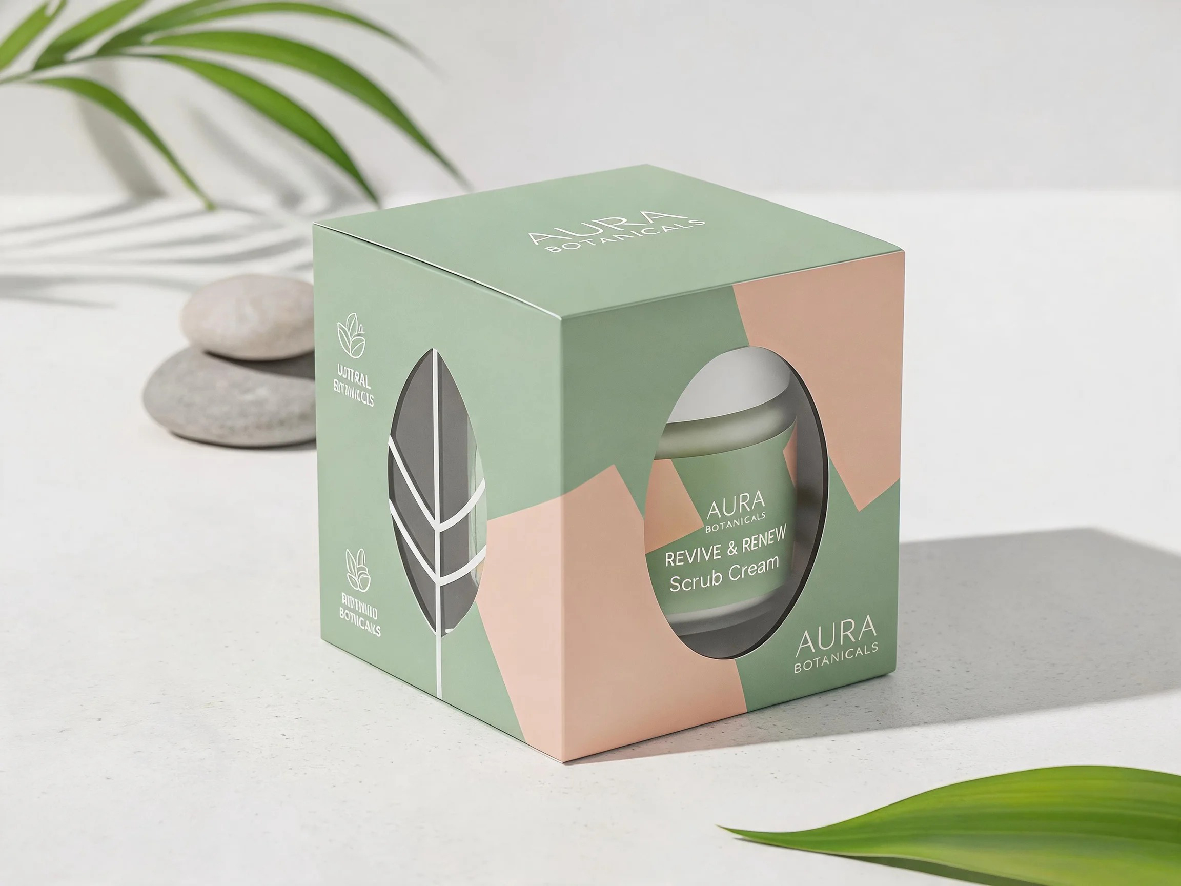 Cream Box with Window