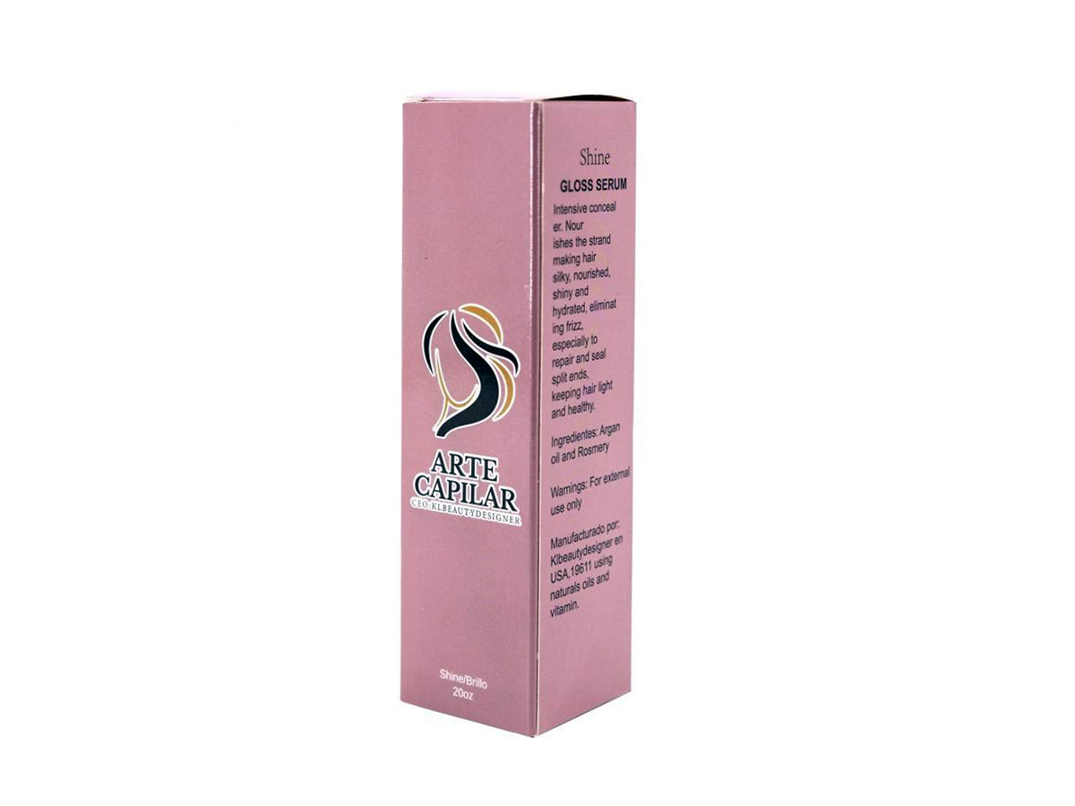 Hair Care Metal Tin