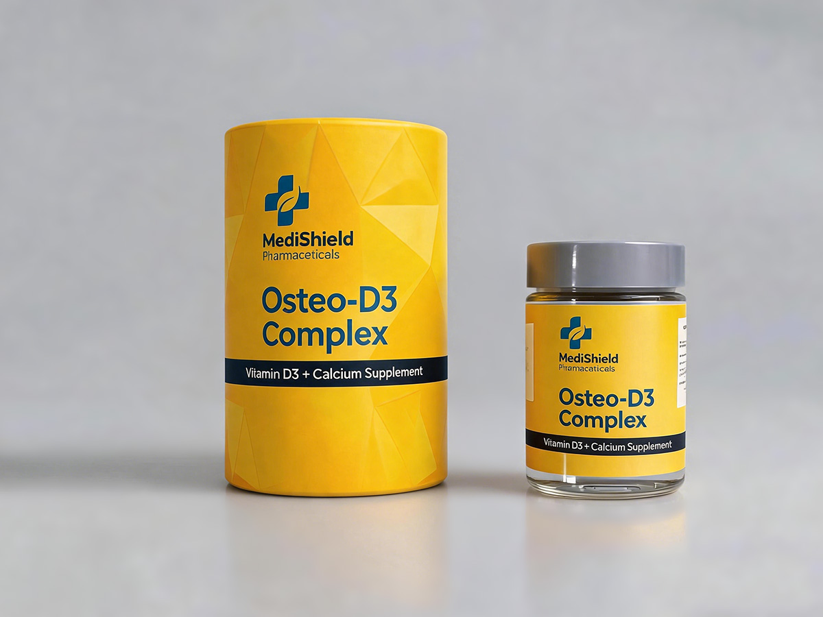 Supplement Bottle Carton